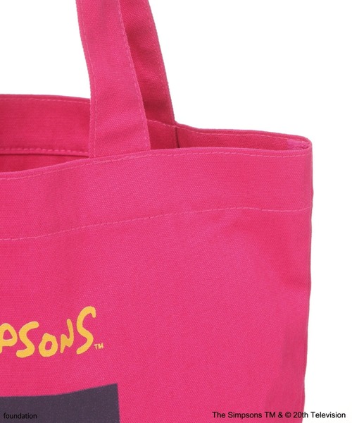 The Simpsons（ザ・シンプソンズ）の「【The Simpsons／BAYFLOW】キャンバストート（トートバッグ・レディース・ナチュラル/ブルー/ピンク・0）」の14枚目の写真