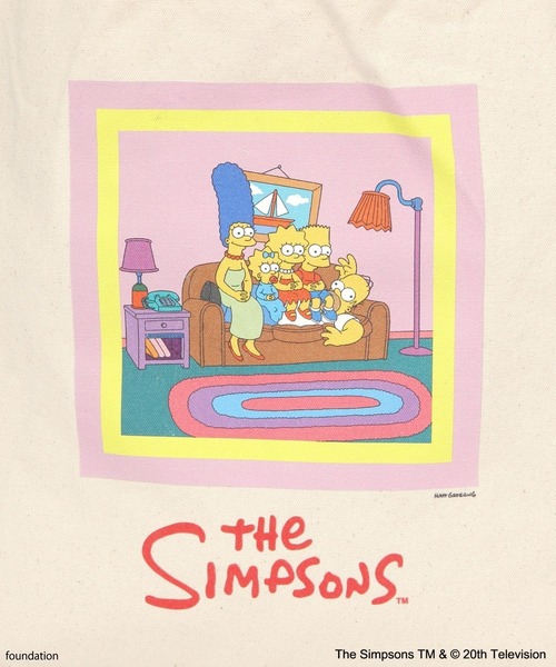 The Simpsons（ザ・シンプソンズ）の「【The Simpsons／BAYFLOW】キャンバストート（トートバッグ・レディース・ナチュラル/ブルー/ピンク・0）」の10枚目の写真
