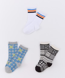 Ocean&Ground（オーシャン&グラウンド）の「ｶｼﾞｭｱﾙｿｯｸｽ3PSET（ソックス/靴下）」