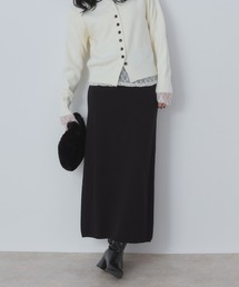 Shelly island | ラメニットナロースカート(スカート)