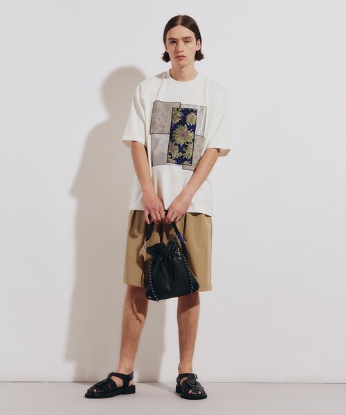 tk.TAKEO KIKUCHI（ティーケータケオキクチ）の「ADAMPATEK 別注 アソート巾着ショルダーバッグ（ショルダーバッグ・メンズ・ブラック系/ブラック/ブラック系5/ダークブラウン系5・00）」の10枚目の写真