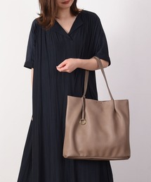 COOCO チャーム付きトートバッグ