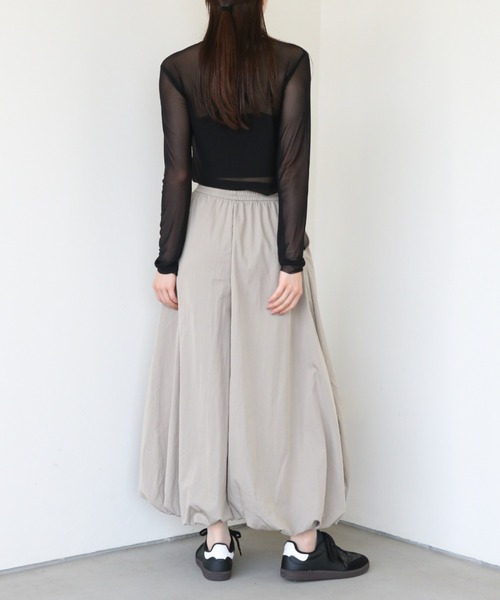 a lot of love(ア ロット オブ ラブ)の「シュリンク加工 バルーンパンツ(その他パンツ・レディース・ピンク/ブラック/イエロー/カーキ・FREE)」の14枚目の写真