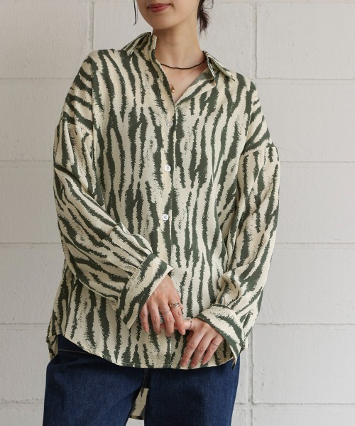 Bou Jeloud（ブージュルード）の「アソート柄シャツ（シャツ/ブラウス・レディース・B/C/A・FREE）」の2枚目の写真