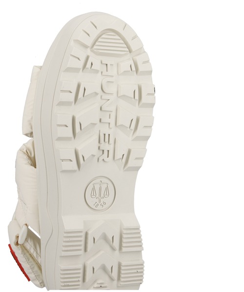 HUNTER(ハンター)の「ユニセックス シティ リベル パフド クロスオーバー サンダル(サンダル・レディース・ブラック/オフホワイト・UK8/UK7/UK6/UK5/UK4/UK3/UK9)」の15枚目の写真