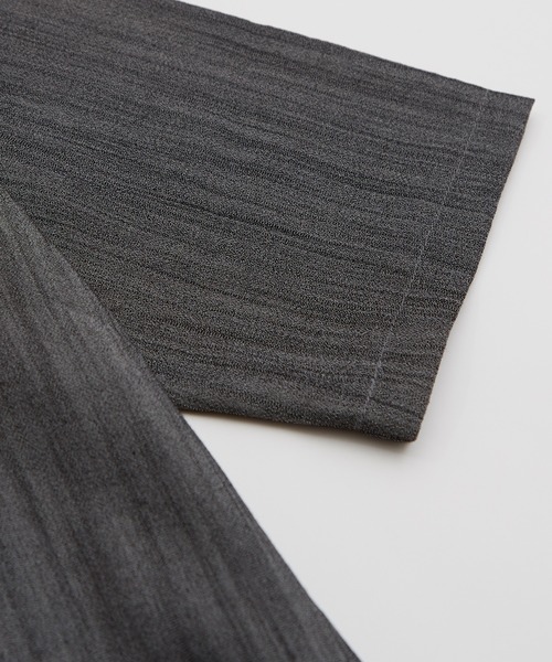 Crownor（クラウノアー）の「リネンタッチ ルーズシャツ（シャツ/ブラウス・メンズ・ブラック系/ブラック/ブルーグレー・LARGE/MEDIUM/SMALL）」の21枚目の写真
