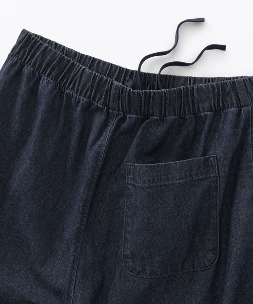 無印良品（ムジルシリョウヒン）の「婦人　洗いざらし　デニムイージーテーパードパンツ（その他パンツ・レディース・ダークネイビー/ブルー・XL/L/M/S）」の11枚目の写真