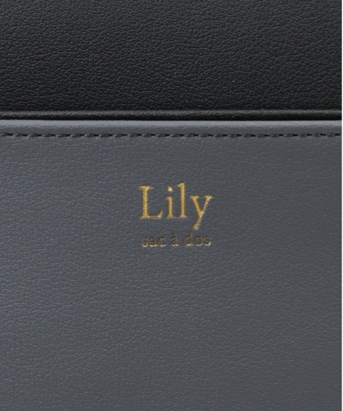 BACKYARD FAMILY(バックヤードファミリー)の「Lily ミニリュックサック(バックパック/リュック・レディース・ブラック×グレー/その他・FREE)」の6枚目の写真