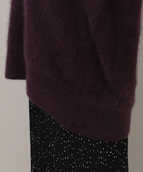 A part by（アパートバイ）の「【洗える】CNラクーンコンVベスト（ベスト・レディース・ライトベージュ/ブラウン/ボルドー・FREE/SMALL）」の15枚目の写真