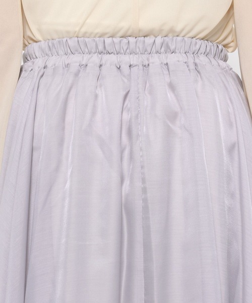 mysty woman（ミスティウーマン）の「イレギュラーヘムシアースカート 586715（スカート・レディース・アイボリー/ライトグレー/ベージュ・FREE）」の14枚目の写真