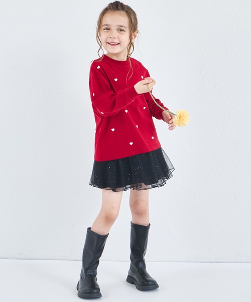 pairmanon（ペアマノン）の「きらきら ラメ チュール スカッツ（スカート・キッズ・ブラック/ライトブルー/ライトピンク/ラベンダー・130/120/90/110/100/140）」の12枚目の写真