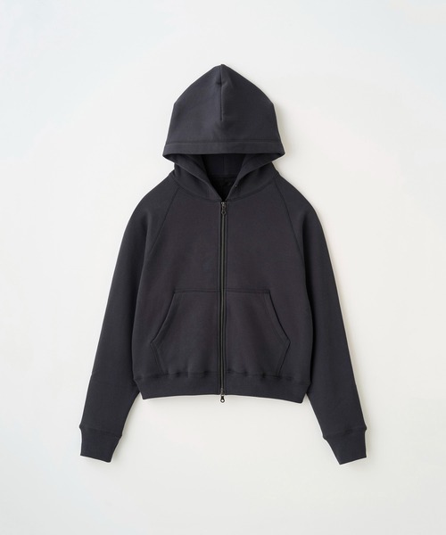 Juha(ユハ)の「CROP ZIP HOODIE(パーカー・メンズ・ブラウン/ブラック/チャコールグレー・3/4)」の20枚目の写真