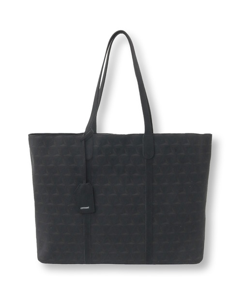 MEN'S BIGI（メンズビギ）の「【Estivant/エスティバン】Tote Bag Medium / ウルトラスエード トートバッグ ミディアム（トートバッグ・メンズ・ブラック/ダークグレー・FREE）」の2枚目の写真