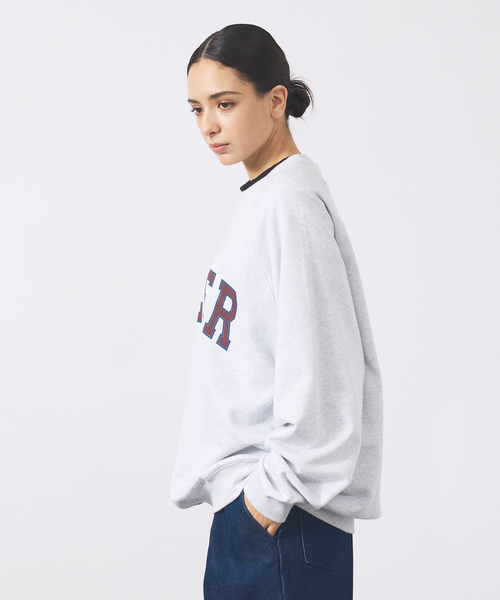 POLeR(ポーラー)の「【POLER/ポーラー】COLLEGE RAGLAN CREW スウェット/カレッジロゴ/ラグラン袖/ユニセックス(スウェット・メンズ・ネイビー/グレー系その他/エンジ・M/L)」の11枚目の写真