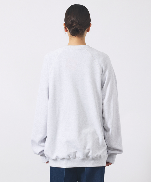POLeR(ポーラー)の「【POLER/ポーラー】COLLEGE RAGLAN CREW スウェット/カレッジロゴ/ラグラン袖/ユニセックス(スウェット・メンズ・ネイビー/グレー系その他/エンジ・M/L)」の13枚目の写真
