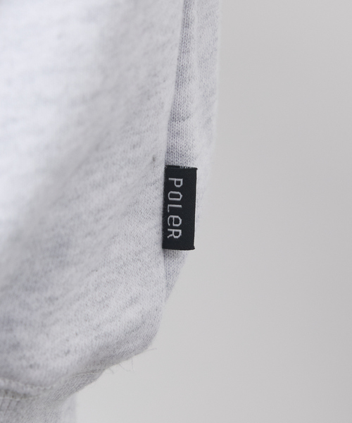 POLeR(ポーラー)の「【POLER/ポーラー】COLLEGE RAGLAN CREW スウェット/カレッジロゴ/ラグラン袖/ユニセックス(スウェット・メンズ・ネイビー/グレー系その他/エンジ・M/L)」の17枚目の写真
