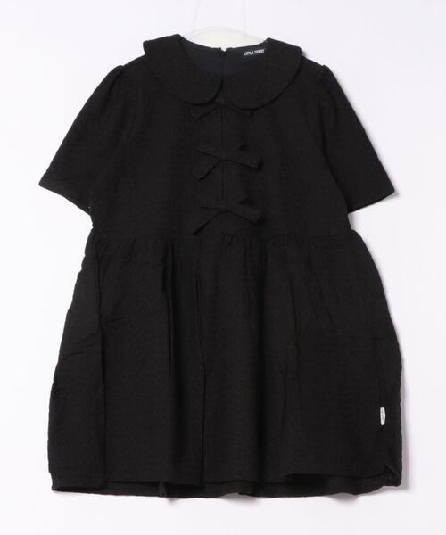 Little sunny bite(リトルサニーバイト)の「littlesunnybite/リトルサニーバイト/star mini dress(ドレス・レディース・ブラック/ホワイト・S/M)」の1枚目の写真