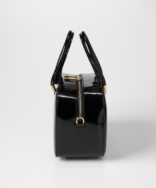 CHRISTIAN VILLA(クリスチャンヴィラ)の「ミニボストンバッグ《CHRISTIAN VILLA》(ショルダーバッグ・レディース・ワイン/ブラック・フリー)」の7枚目の写真