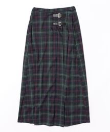 RAGEBLUE（レイジブルー）の「選べる着丈/Wベルトキルトチェックプリーツスカート（スカート）」