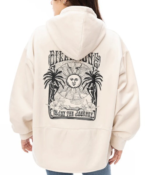 BILLABONG(ビラボン)の「【BILLABONG/ビラボン】24AW YOU ARE THE SUN PARK/バックプリントプルオーバーパーカー(パーカー・レディース・オフホワイト・MEDIUM)」の1枚目の写真