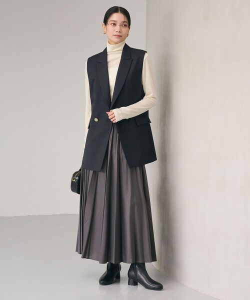 【新品タグ付き】GREEN LABEL RELAXING スカートスーツ green label relaxing（グリーンレーベルリラクシング）ロング・マキシ