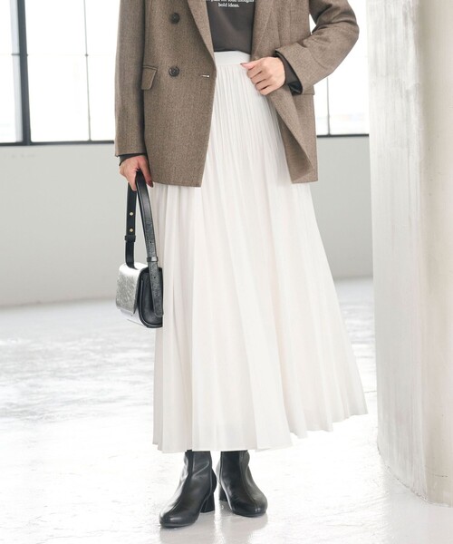 シアー プリーツ スカート（スカート）｜green label relaxing