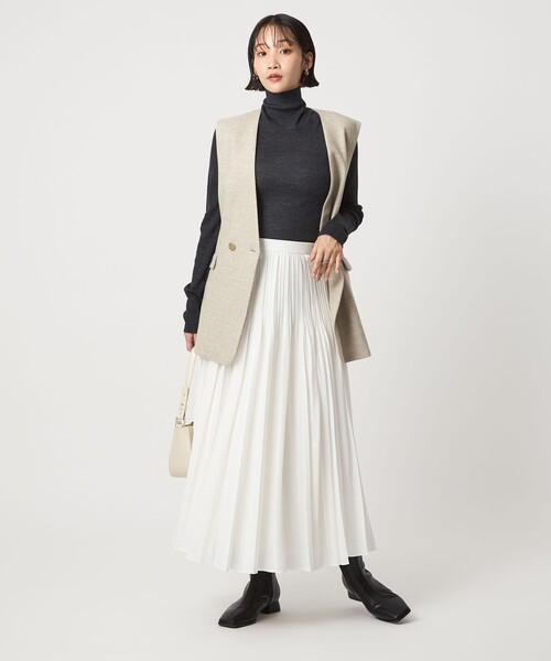 シアー プリーツ スカート（スカート）｜green label relaxing