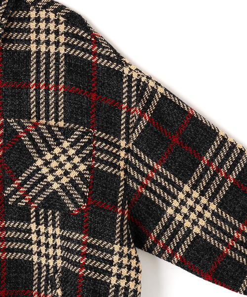 DANKE SCHON(ダンケシェーン)の「【WEB&DEPOT限定】DankeSchon/ダンケシェーン/SNAP CHECK SHIRTS(シャツ/ブラウス・レディース・グレー/モスグリーン/ブラウン・L/M)」の9枚目の写真