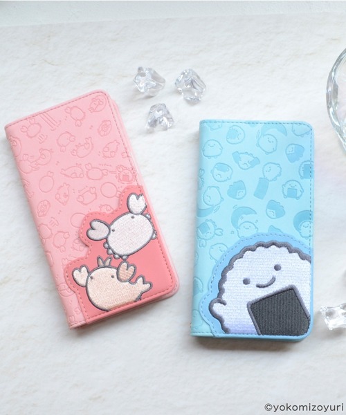 M-factory（エムファクトリー）の「iPhone17 iPhone17Pro iPhone15/14/13 なんでもいきもの 刺繍入り手帳ケース（スマホケース/カバー・レディース・ブルー系その他/ピンク系その他・iPhone 13/14/15/iPhone 17/iPhone 17 Pro）」の6枚目の写真