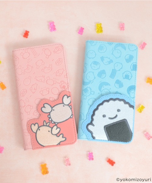 M-factory（エムファクトリー）の「iPhone17 iPhone17Pro iPhone15/14/13 なんでもいきもの 刺繍入り手帳ケース（スマホケース/カバー・レディース・ブルー系その他/ピンク系その他・iPhone 13/14/15/iPhone 17/iPhone 17 Pro）」の9枚目の写真