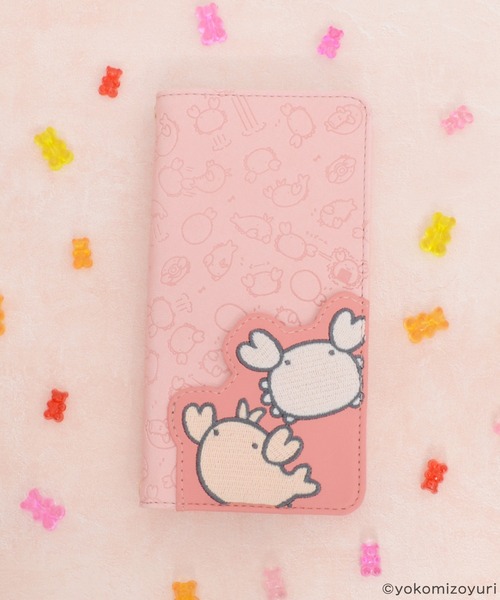 M-factory（エムファクトリー）の「iPhone17 iPhone17Pro iPhone15/14/13 なんでもいきもの 刺繍入り手帳ケース（スマホケース/カバー・レディース・ブルー系その他/ピンク系その他・iPhone 13/14/15/iPhone 17/iPhone 17 Pro）」の22枚目の写真