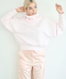 mikomori（ミコモリ）の「【mikomori × THIRD MAGAZINE】HIGH NECK SHORT SWEAT（スウェット）」