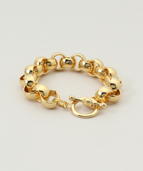 JOURNAL STANDARD relume(ジャーナルスタンダード レリューム)の「【Kenneth Jay Lane/ケネス ジェイ レーン】gold chain ブレスレット(ブレスレット・レディース・ゴールド・FREE)」の4枚目の写真
