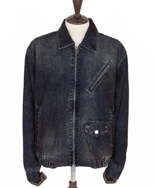 ADAM PATEK(アダムパテック)の「【ADAMPATEK/アダムパテック】velour dust jacket ベロアジャケット(ブルゾン・レディース・ブラウン/ブラック・2/1)」の3枚目の写真