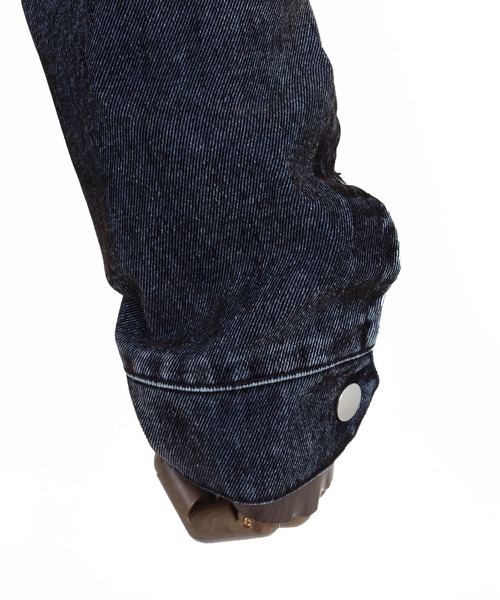 ADAM PATEK(アダムパテック)の「【ADAMPATEK/アダムパテック】velour dust jacket ベロアジャケット(ブルゾン・レディース・ブラウン/ブラック・2/1)」の9枚目の写真