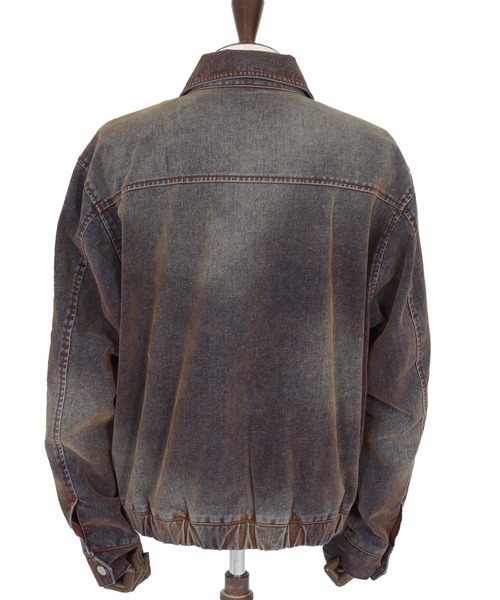 ADAM PATEK(アダムパテック)の「【ADAMPATEK/アダムパテック】velour dust jacket ベロアジャケット(ブルゾン・レディース・ブラウン/ブラック・2/1)」の20枚目の写真