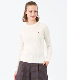 MACKINTOSH PHILOSOPHY | バッキンガムベア ケーブルニット(ニット/セーター)