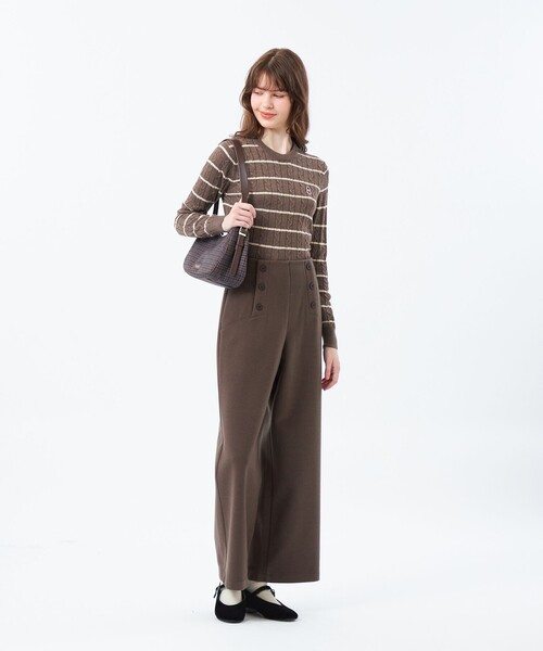 MACKINTOSH PHILOSOPHY(マッキントッシュ フィロソフィー)の「バッキンガムベア ケーブルニット(ニット/セーター・レディース・オフホワイト/ライトブルー/ダークネイビー/ブラウン/ブルー系その他7/グレー系その他/グリーン系その他/ベージュ・38)」の15枚目の写真