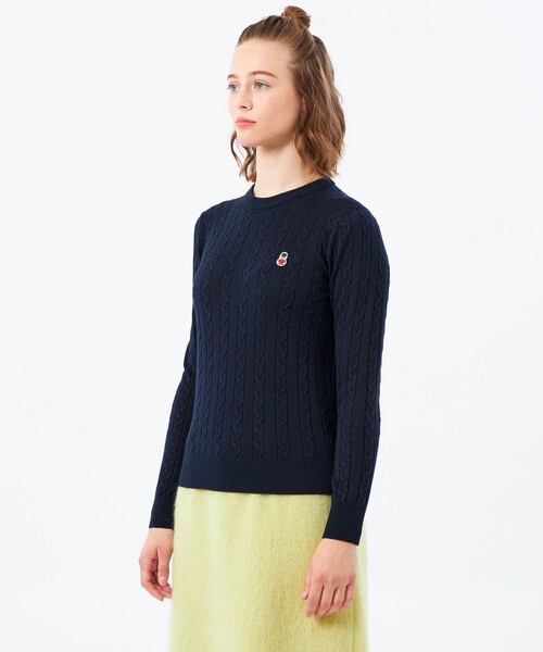 セール】バッキンガムベア ケーブルニット（ニット/セーター