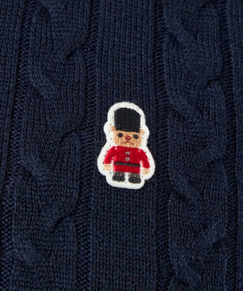 MACKINTOSH PHILOSOPHY(マッキントッシュ フィロソフィー)の「バッキンガムベア ケーブルニット(ニット/セーター・レディース・オフホワイト/ライトブルー/ダークネイビー/ブラウン/ブルー系その他7/グレー系その他/グリーン系その他/ベージュ・38)」の22枚目の写真