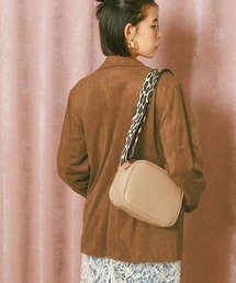 [WEB限定]レオパードテープスクエアショルダー
