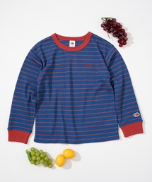 FRUIT OF THE LOOM（フルーツオブザルーム）の「ワッフルボーダーロンT / キッズ / ユニセックス / バイカラー（Tシャツ/カットソー）」