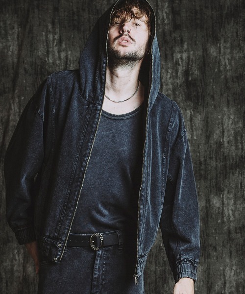 NO ID.（ノーアイディ）の「mj11143- ﾏﾙﾁｼｰﾑﾌｰﾃﾞｯﾄﾞBLZ ブルゾン(857006-328B)（ブルゾン・メンズ・グレー/ブラック/ネイビー・ONE SIZE）」の15枚目の写真