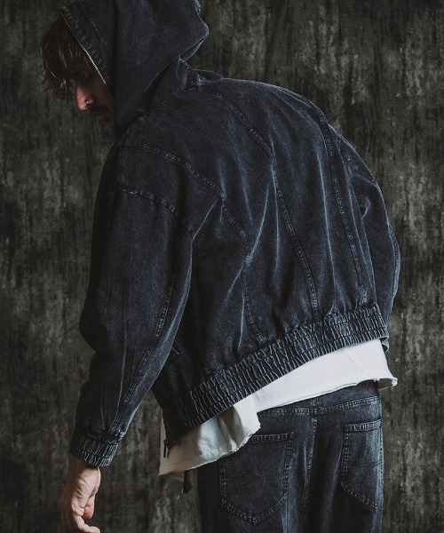 NO ID.（ノーアイディ）の「mj11143- ﾏﾙﾁｼｰﾑﾌｰﾃﾞｯﾄﾞBLZ ブルゾン(857006-328B)（ブルゾン・メンズ・グレー/ブラック/ネイビー・ONE SIZE）」の16枚目の写真