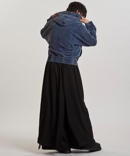 NO ID.（ノーアイディ）の「mj11143- ﾏﾙﾁｼｰﾑﾌｰﾃﾞｯﾄﾞBLZ ブルゾン(857006-328B)（ブルゾン・メンズ・グレー/ブラック/ネイビー・ONE SIZE）」の22枚目の写真