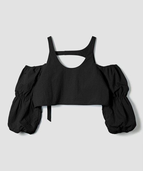 TELOPLAN(テーロプラン)の「【TELOPLAN】Maisie Top / マイシートップ(Tシャツ/カットソー・レディース・ブルー/ブラック・ONE SIZE)」の5枚目の写真
