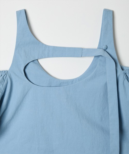 TELOPLAN(テーロプラン)の「【TELOPLAN】Maisie Top / マイシートップ(Tシャツ/カットソー・レディース・ブルー/ブラック・ONE SIZE)」の10枚目の写真