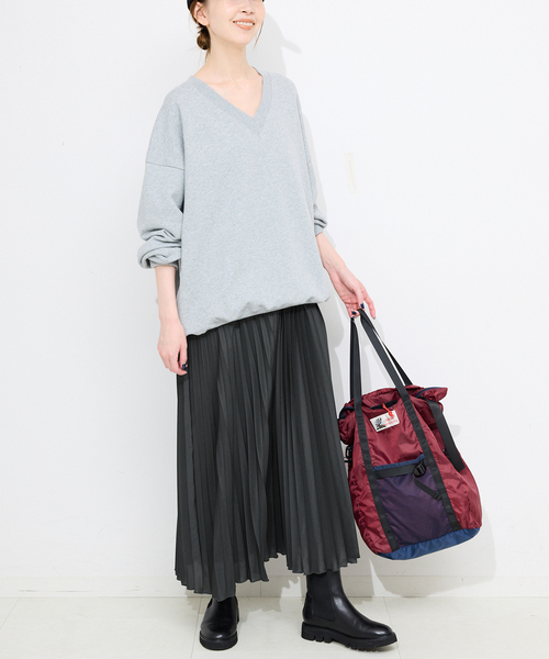 SLOBE IENA(スローブイエナ)の「パウダリーサテンプリーツキャミワンピース(ワンピース・レディース・カーキ/ブラック系その他・FREE)」の11枚目の写真