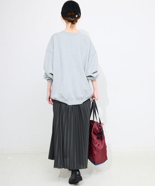 SLOBE IENA(スローブイエナ)の「パウダリーサテンプリーツキャミワンピース(ワンピース・レディース・カーキ/ブラック系その他・FREE)」の13枚目の写真