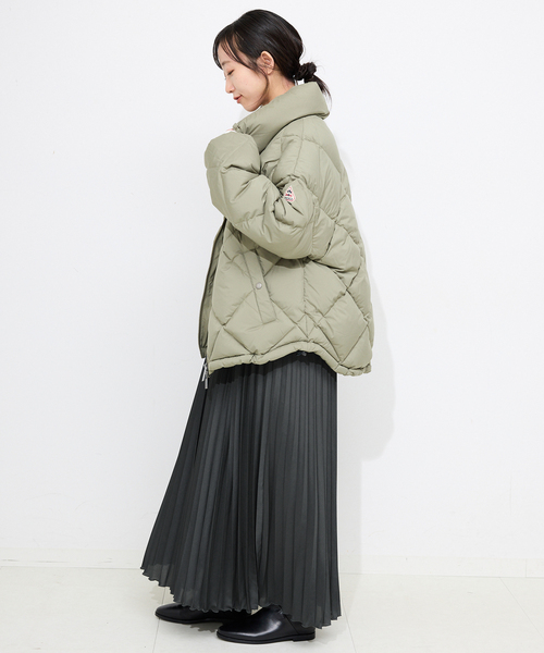 SLOBE IENA(スローブイエナ)の「パウダリーサテンプリーツキャミワンピース(ワンピース・レディース・カーキ/ブラック系その他・FREE)」の15枚目の写真